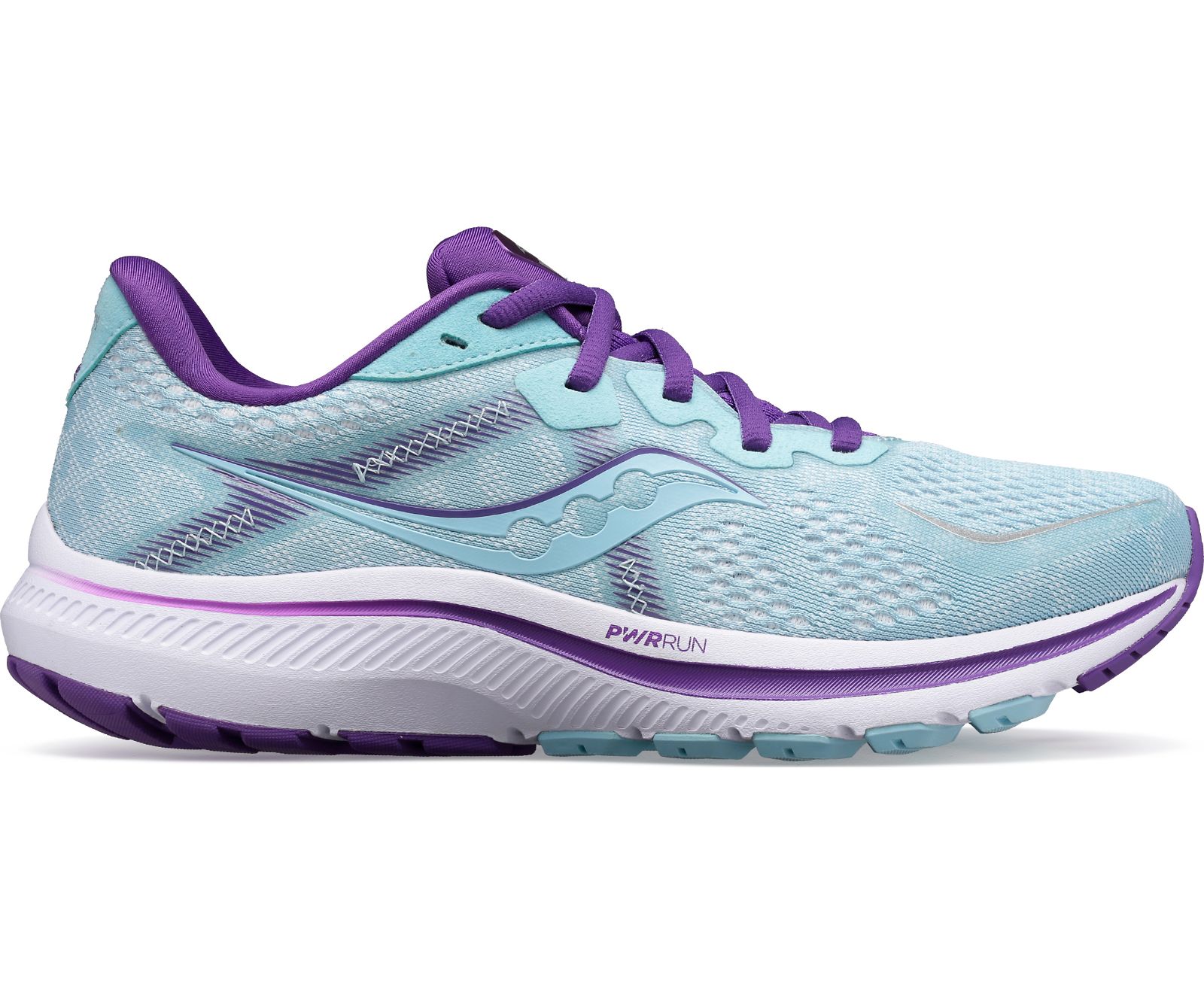 Saucony Omni 20 Women's Running Shoes Turquoise / Purple | Canada 181NWYB